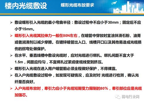 最全住宅光纖到戶設計與施工規范 從項目策劃到公關服務，看完就會做項目